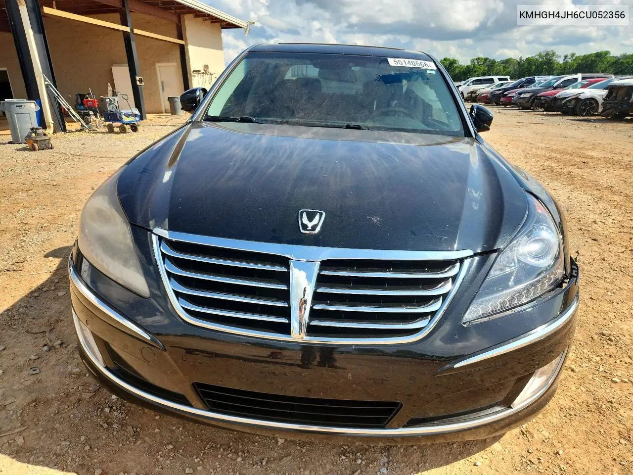 2012 Hyundai Equus Signature VIN: KMHGH4JH6CU052356 Lot: 55140666