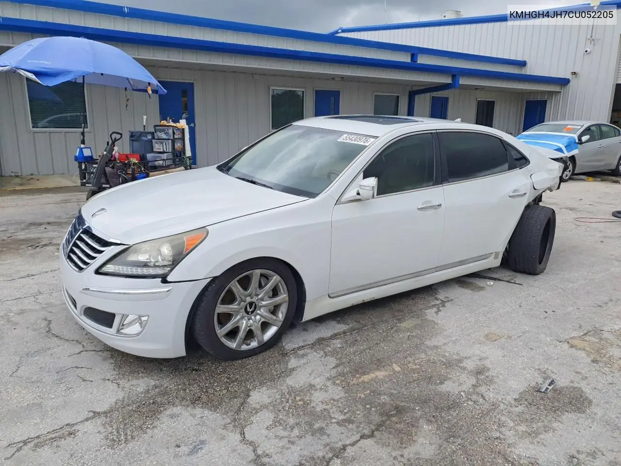 2012 Hyundai Equus Signature VIN: KMHGH4JH7CU052205 Lot: 55430976