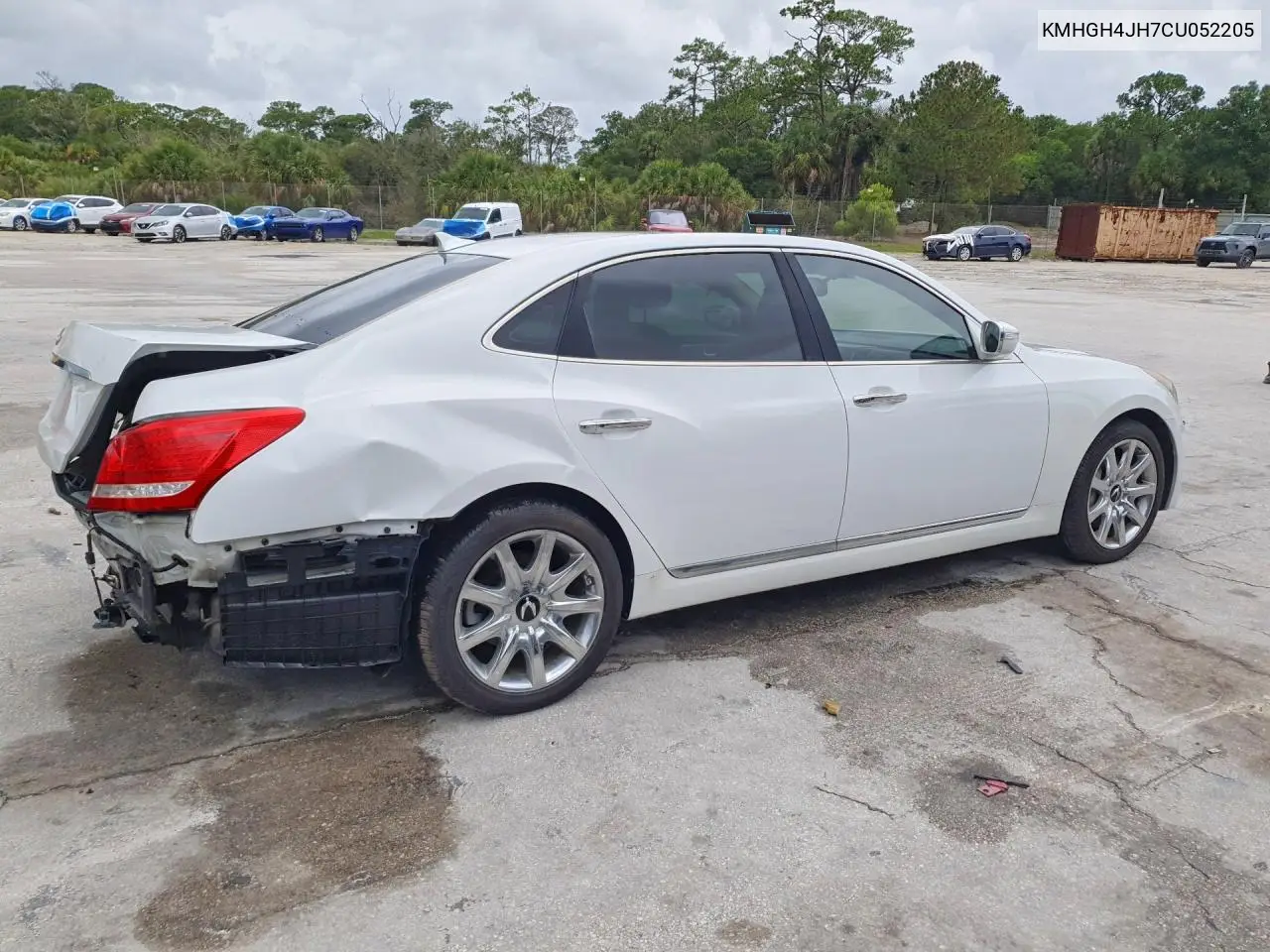2012 Hyundai Equus Signature VIN: KMHGH4JH7CU052205 Lot: 55430976