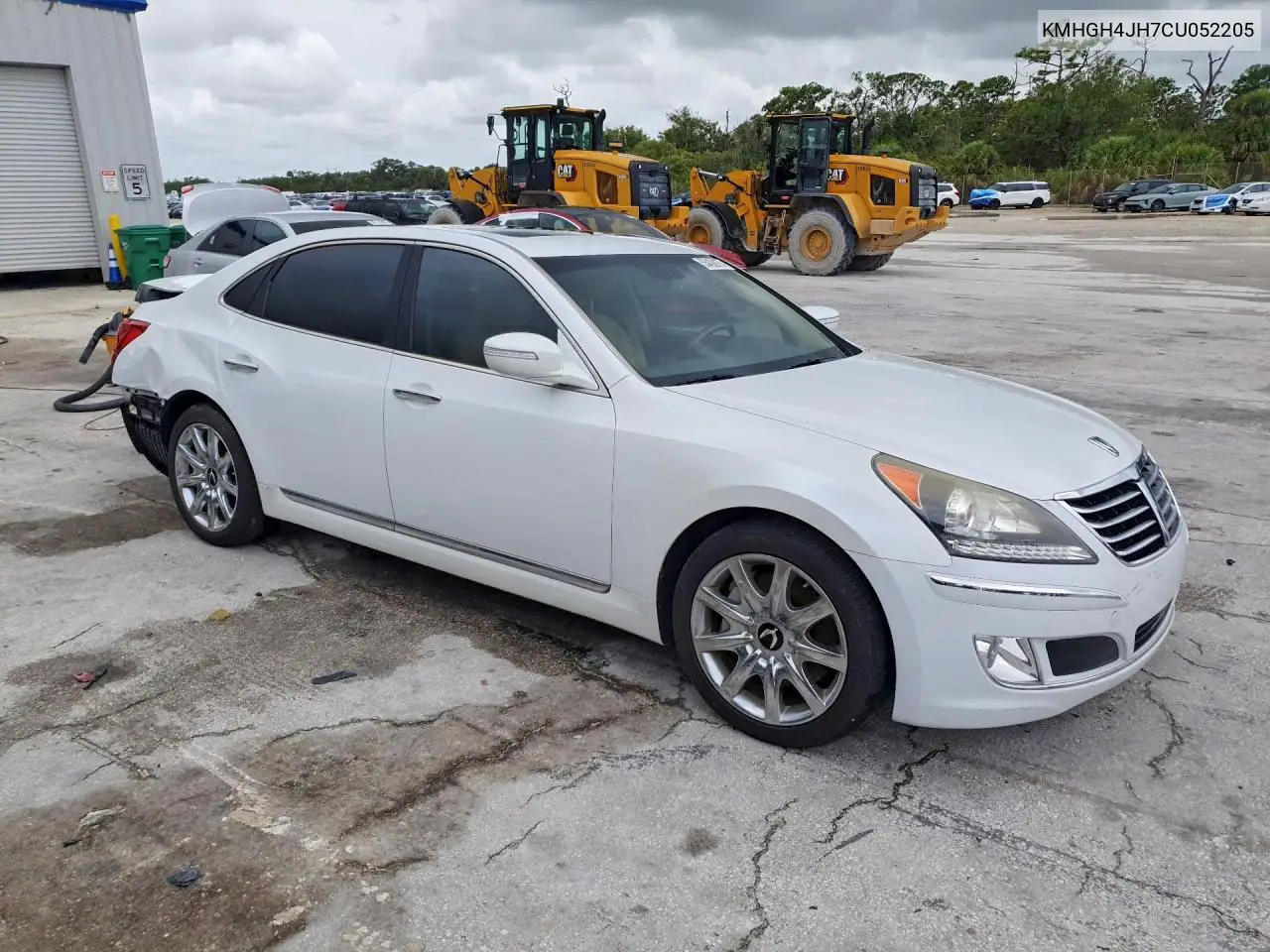 2012 Hyundai Equus Signature VIN: KMHGH4JH7CU052205 Lot: 55430976