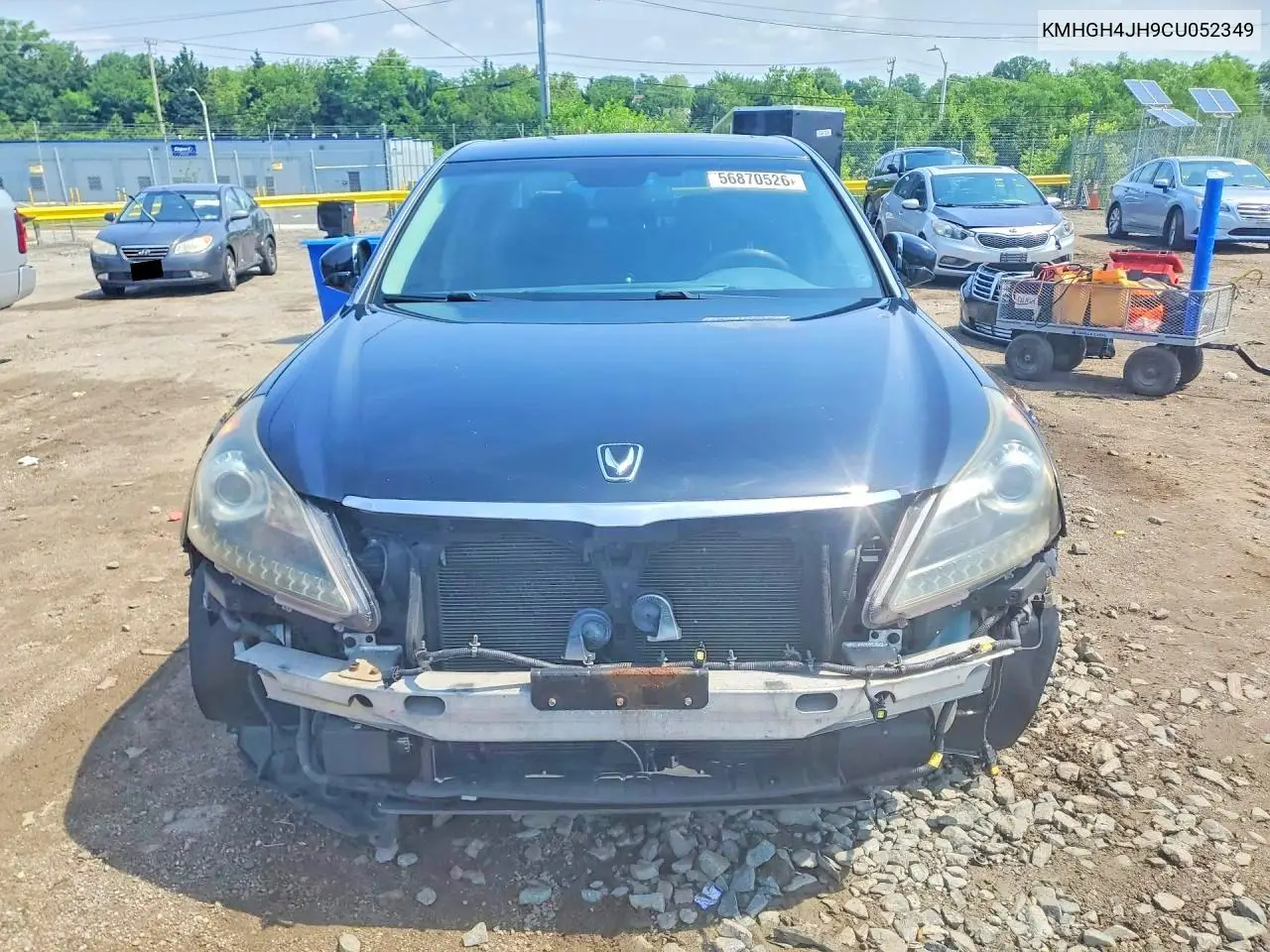 2012 Hyundai Equus Signature VIN: KMHGH4JH9CU052349 Lot: 56870526