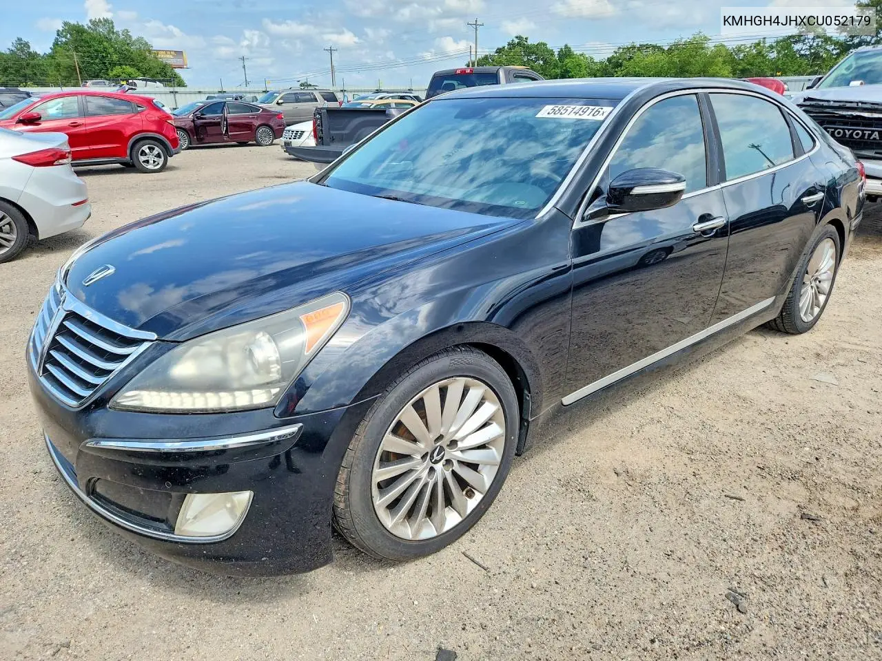 2012 Hyundai Equus Signature VIN: KMHGH4JHXCU052179 Lot: 58514916