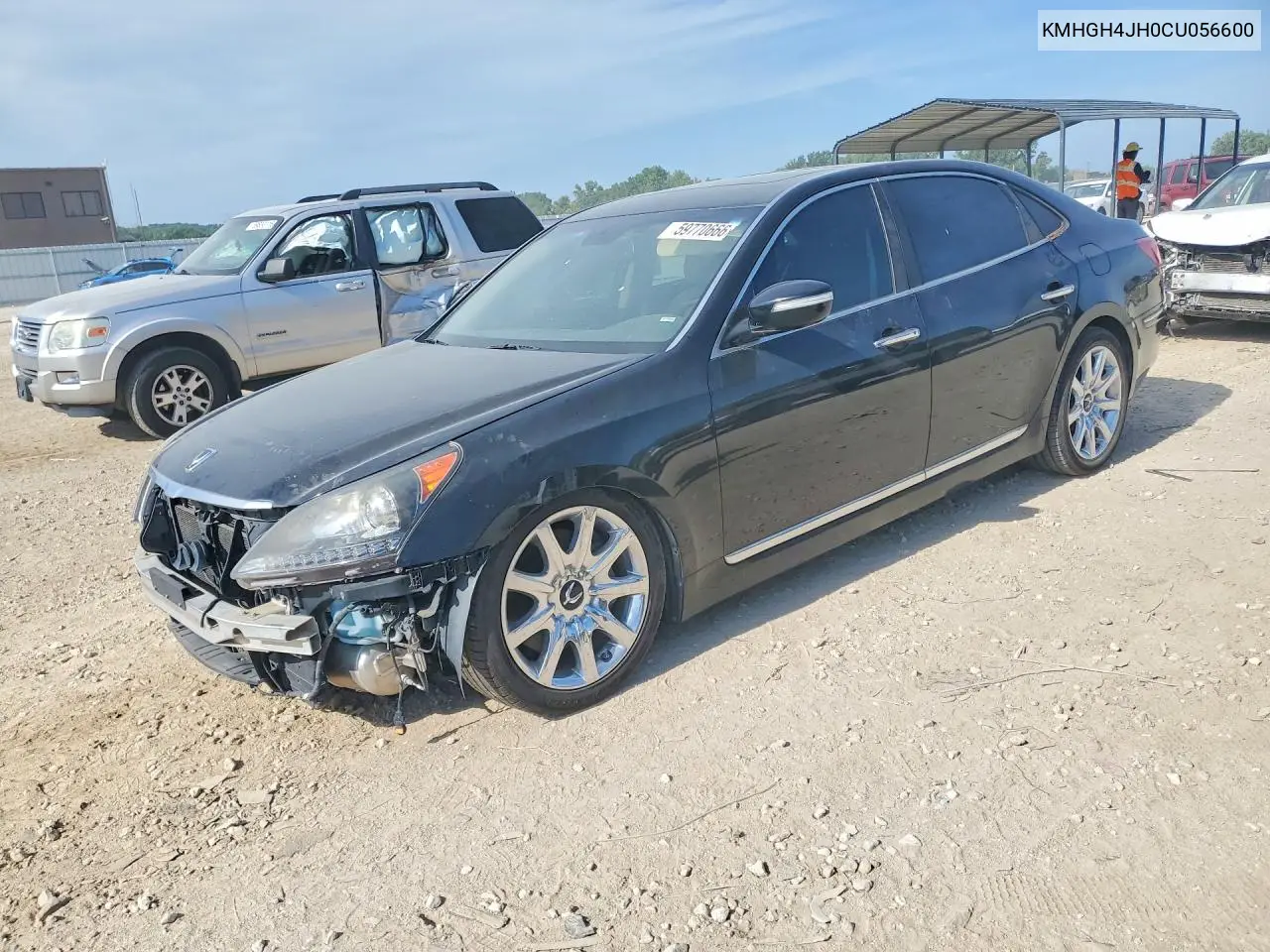 2012 Hyundai Equus Signature VIN: KMHGH4JH0CU056600 Lot: 59770666