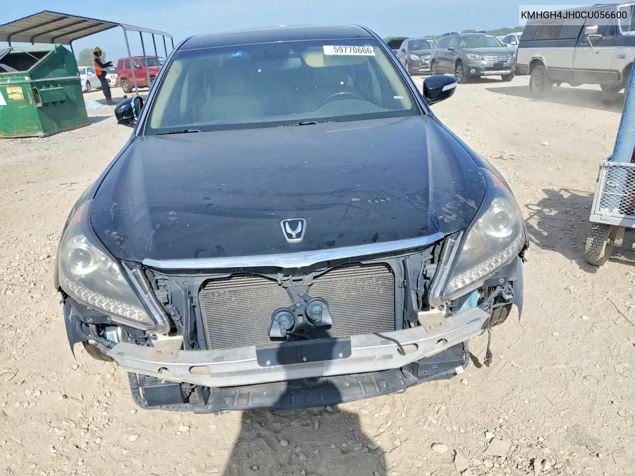 2012 Hyundai Equus Signature VIN: KMHGH4JH0CU056600 Lot: 59770666