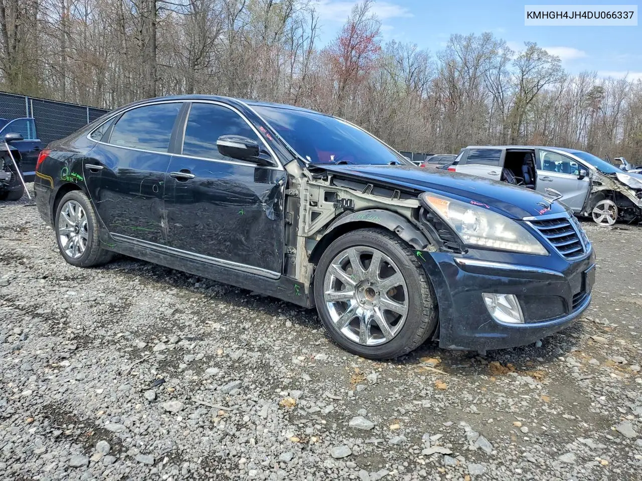 2013 Hyundai Equus Signature VIN: KMHGH4JH4DU066337 Lot: 47428276