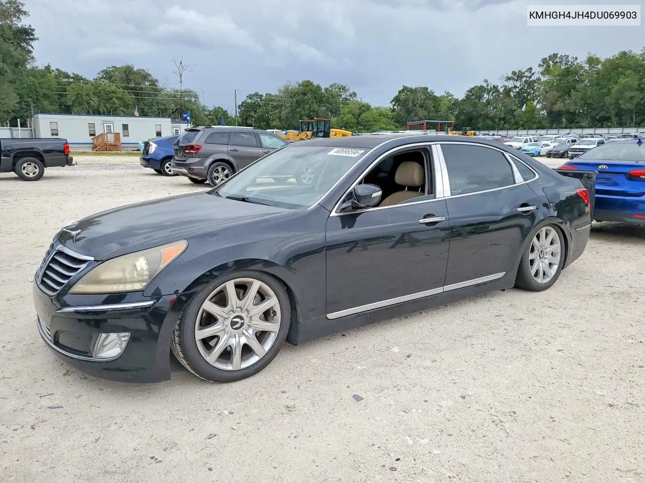 2013 Hyundai Equus Signature VIN: KMHGH4JH4DU069903 Lot: 60696596