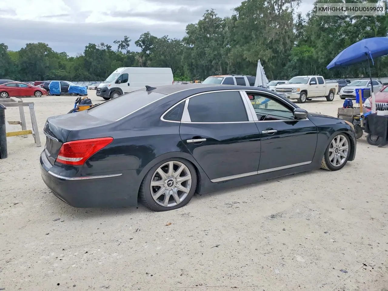 2013 Hyundai Equus Signature VIN: KMHGH4JH4DU069903 Lot: 60696596