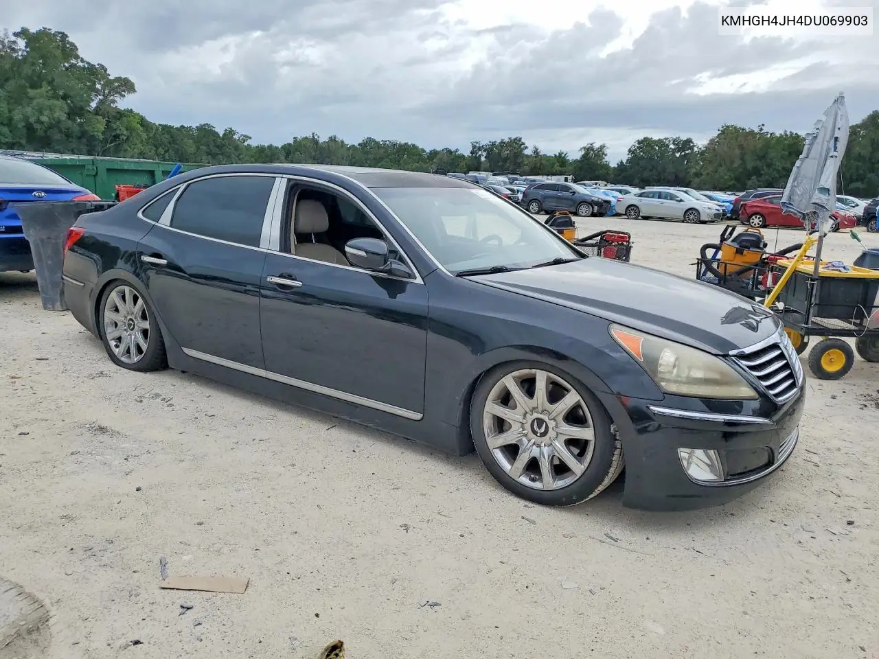 2013 Hyundai Equus Signature VIN: KMHGH4JH4DU069903 Lot: 60696596