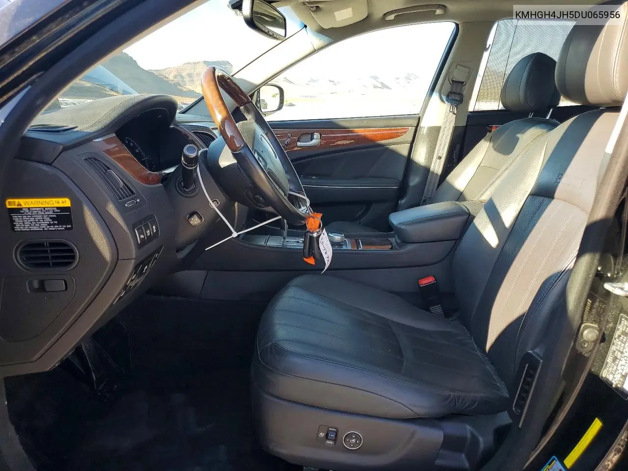 2013 Hyundai Equus Ultimate VIN: KMHGH4JH5DU065956 Lot: 85985715