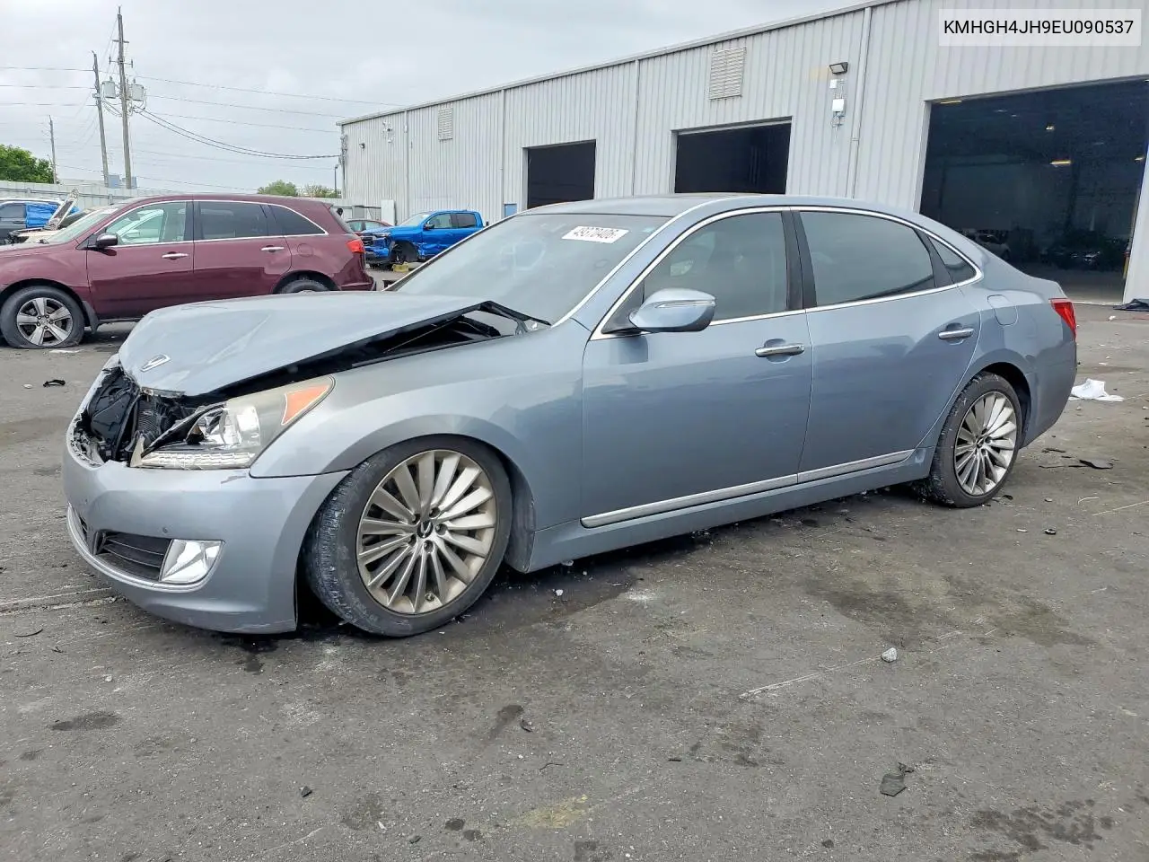 2014 Hyundai Equus Signature VIN: KMHGH4JH9EU090537 Lot: 49370406