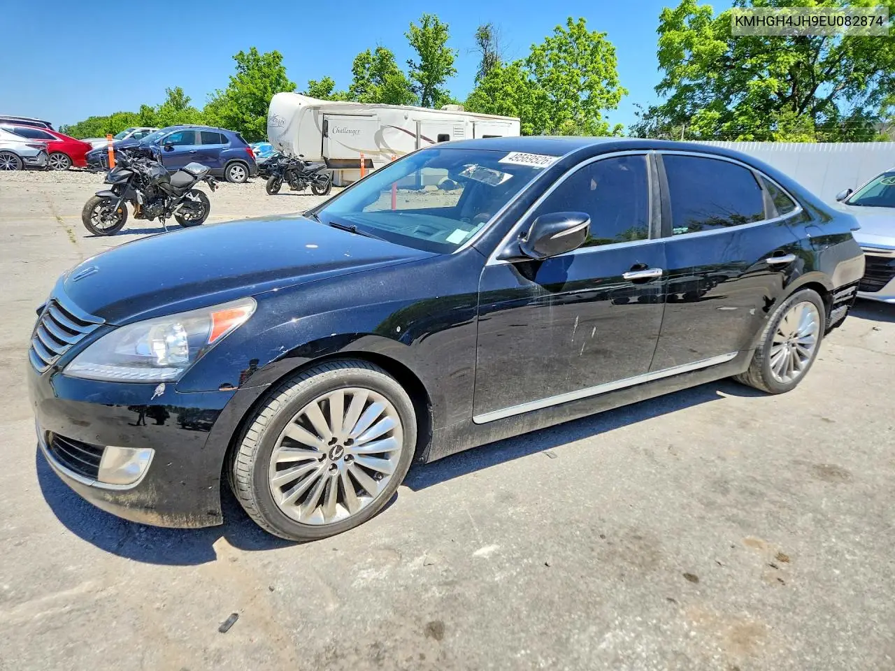 2014 Hyundai Equus Ultimate VIN: KMHGH4JH9EU082874 Lot: 49569526