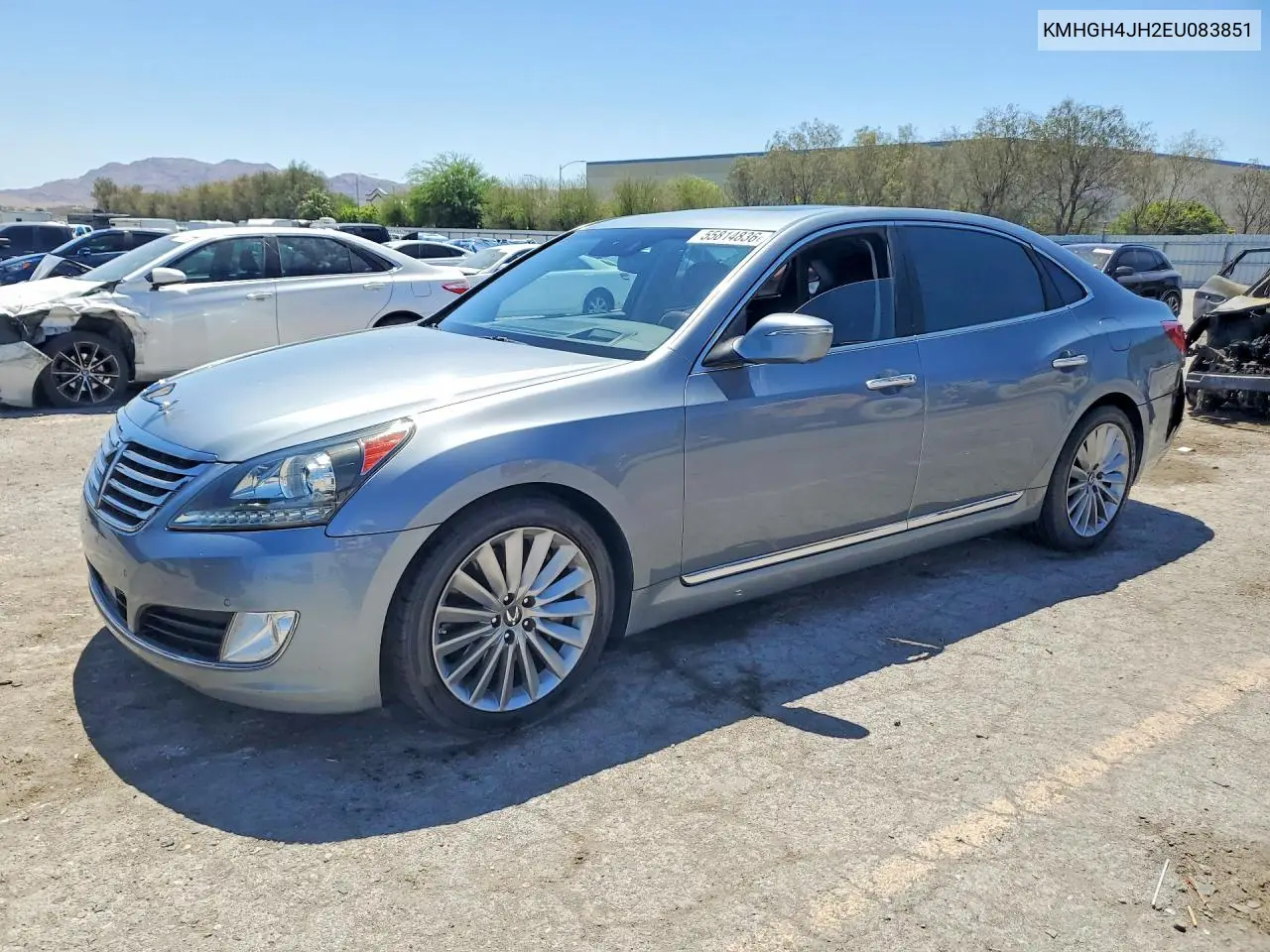 2014 Hyundai Equus Ultimate VIN: KMHGH4JH2EU083851 Lot: 55814836