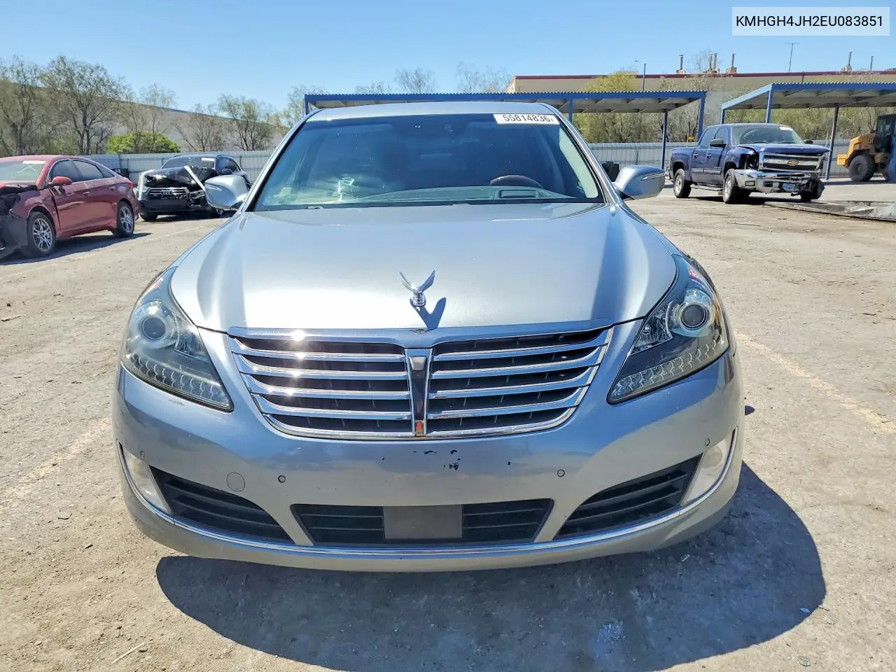2014 Hyundai Equus Ultimate VIN: KMHGH4JH2EU083851 Lot: 55814836