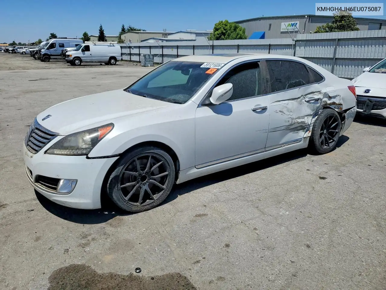 2014 Hyundai Equus Signature VIN: KMHGH4JH6EU075087 Lot: 59121606