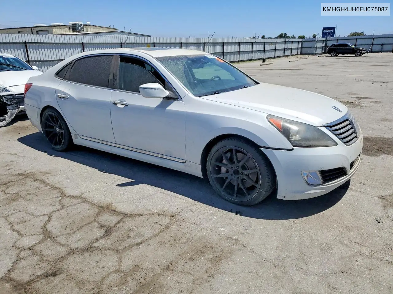 2014 Hyundai Equus Signature VIN: KMHGH4JH6EU075087 Lot: 59121606