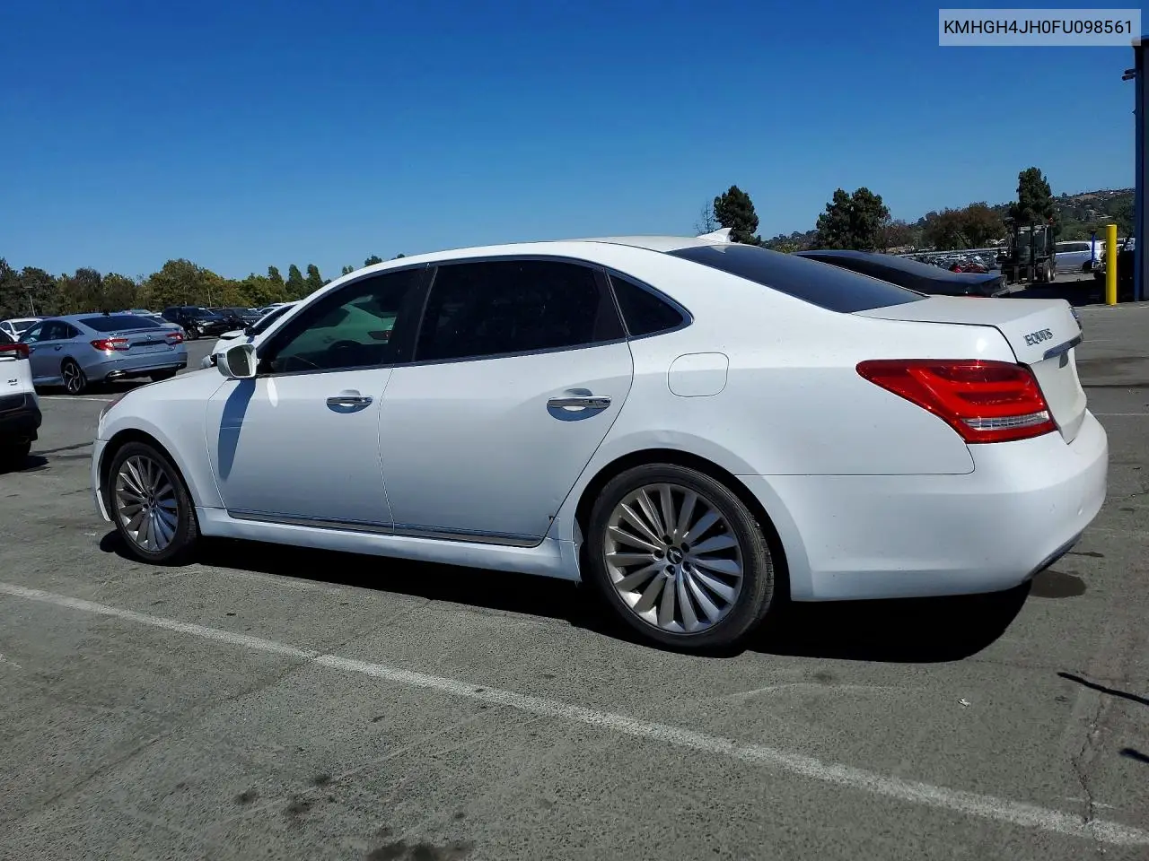 2015 Hyundai Equus Signature VIN: KMHGH4JH0FU098561 Lot: 58247236