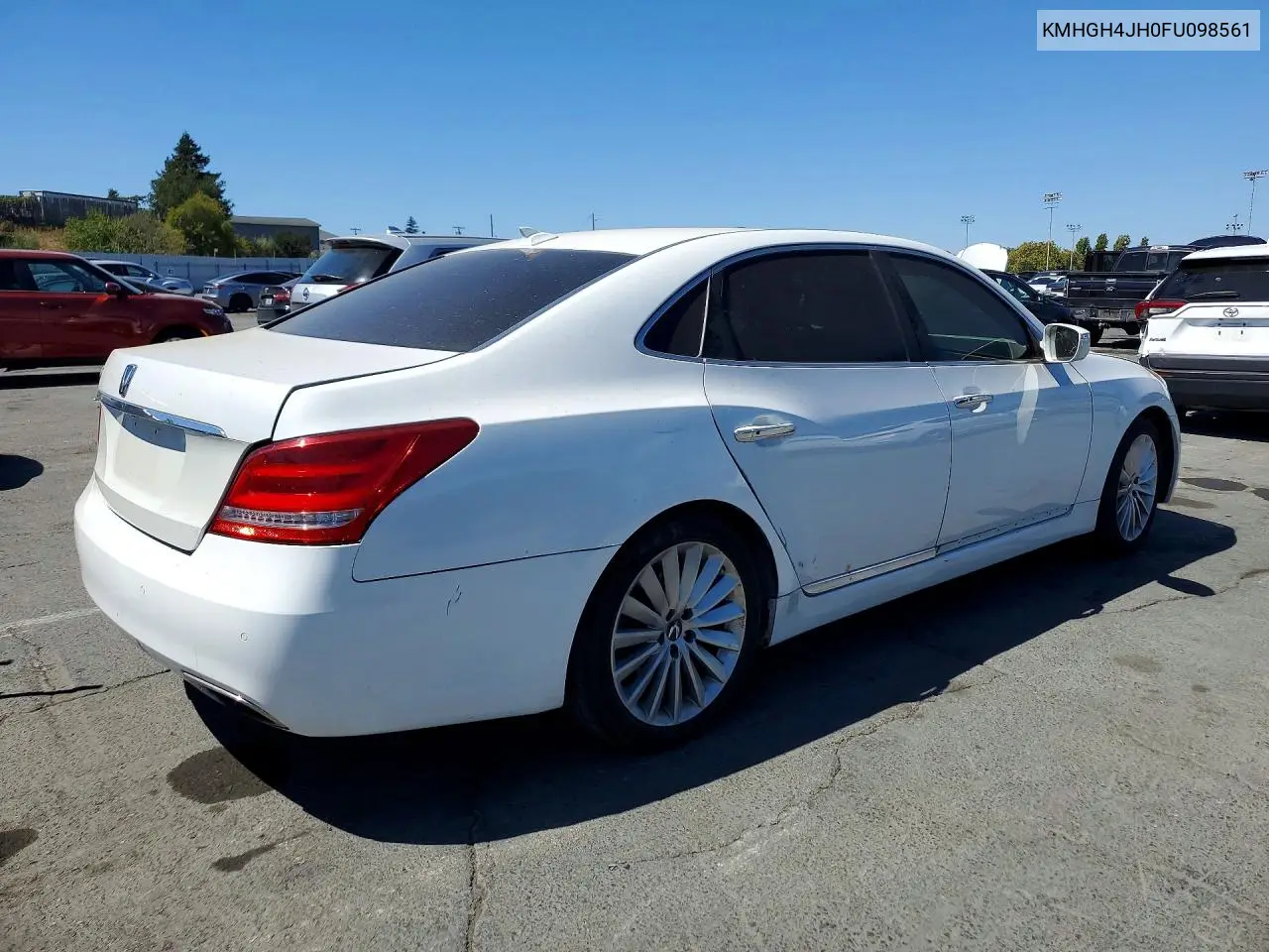 2015 Hyundai Equus Signature VIN: KMHGH4JH0FU098561 Lot: 58247236