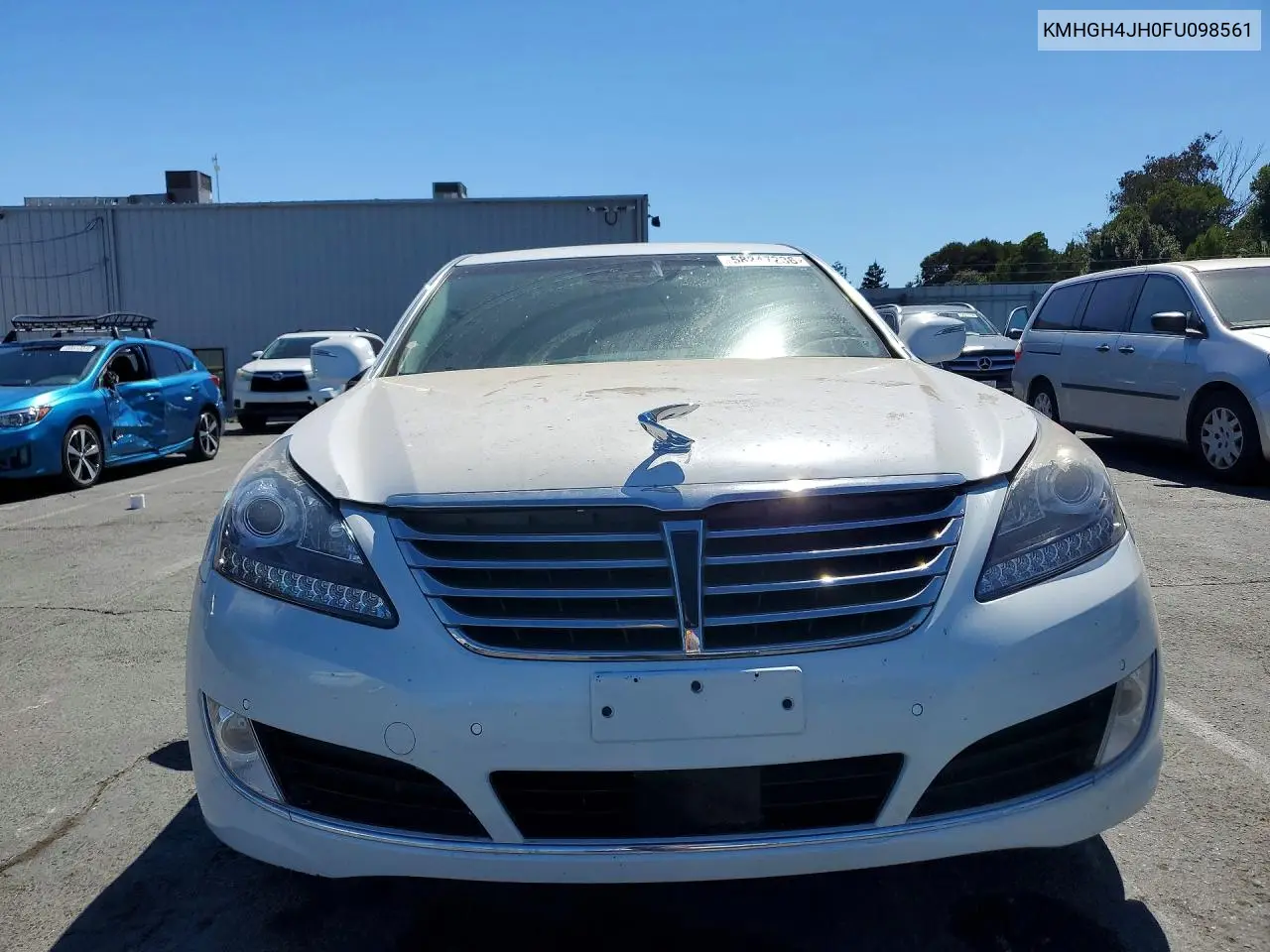 2015 Hyundai Equus Signature VIN: KMHGH4JH0FU098561 Lot: 58247236