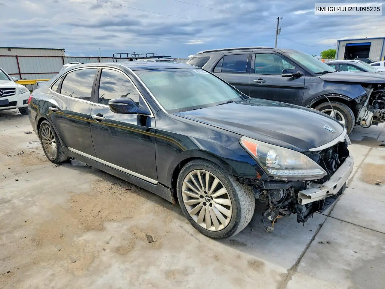 2015 Hyundai Equus Ultimate VIN: KMHGH4JH2FU095225 Lot: 60790096