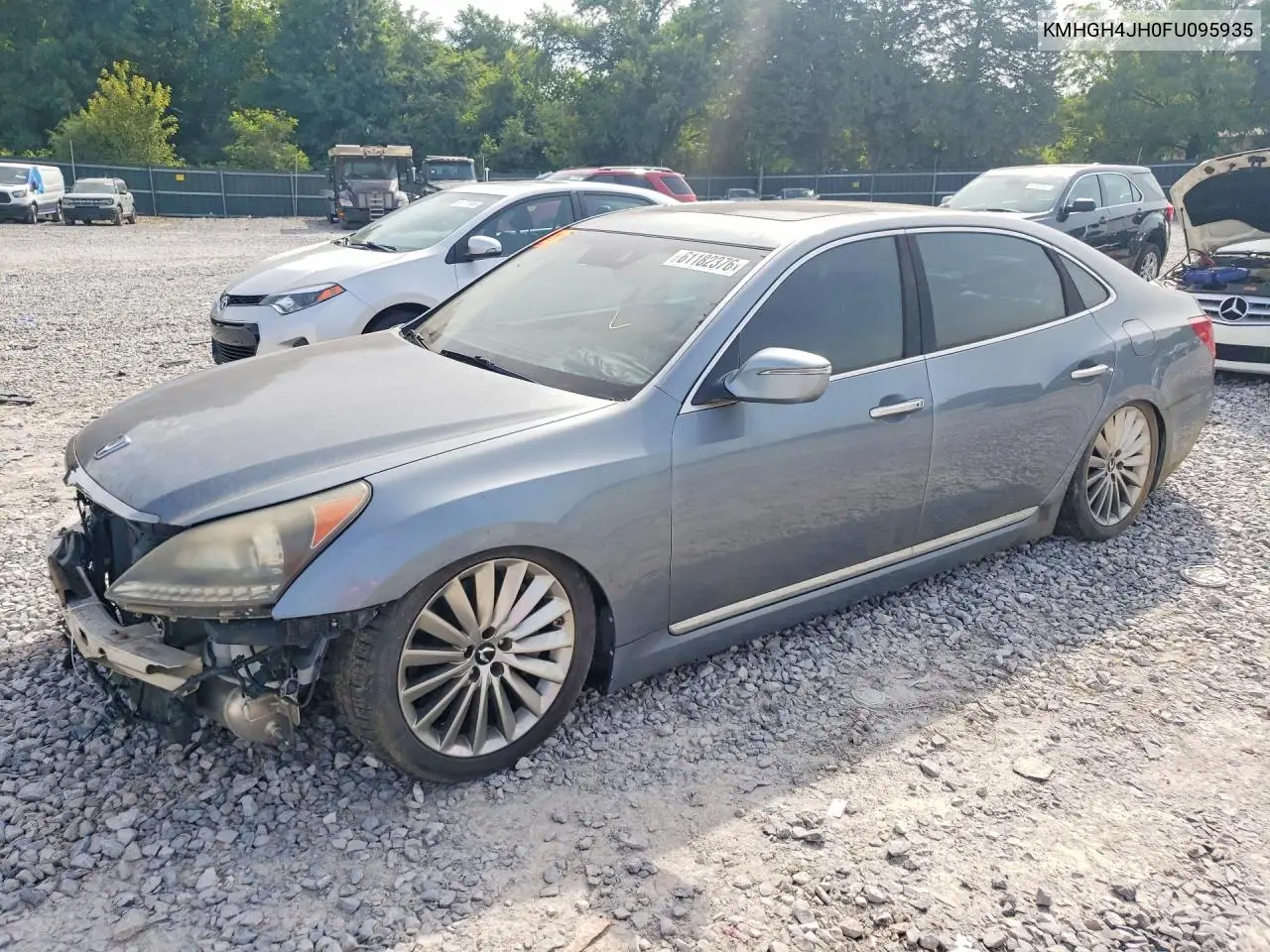 2015 Hyundai Equus Signature VIN: KMHGH4JH0FU095935 Lot: 61182376