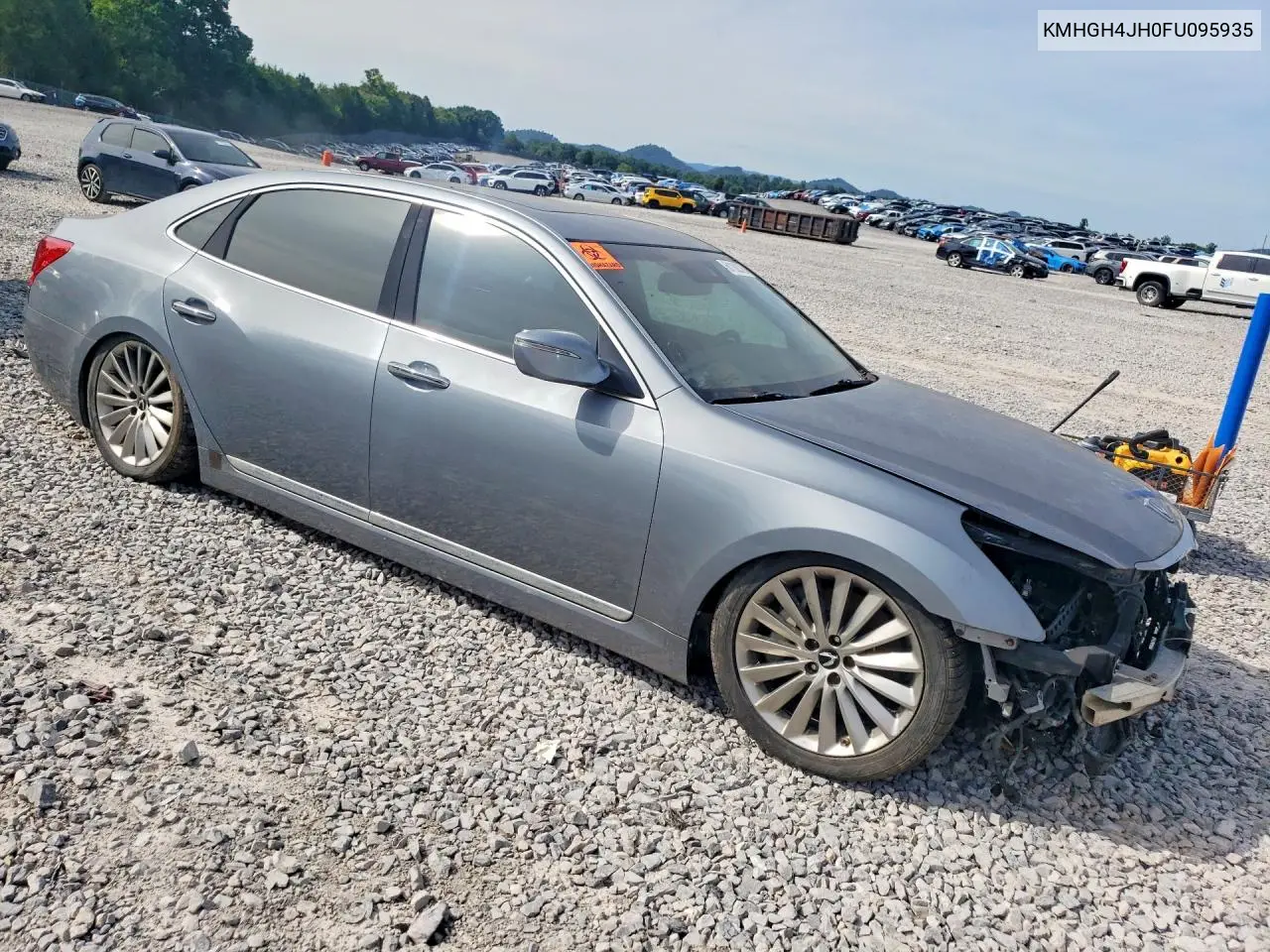 2015 Hyundai Equus Signature VIN: KMHGH4JH0FU095935 Lot: 61182376