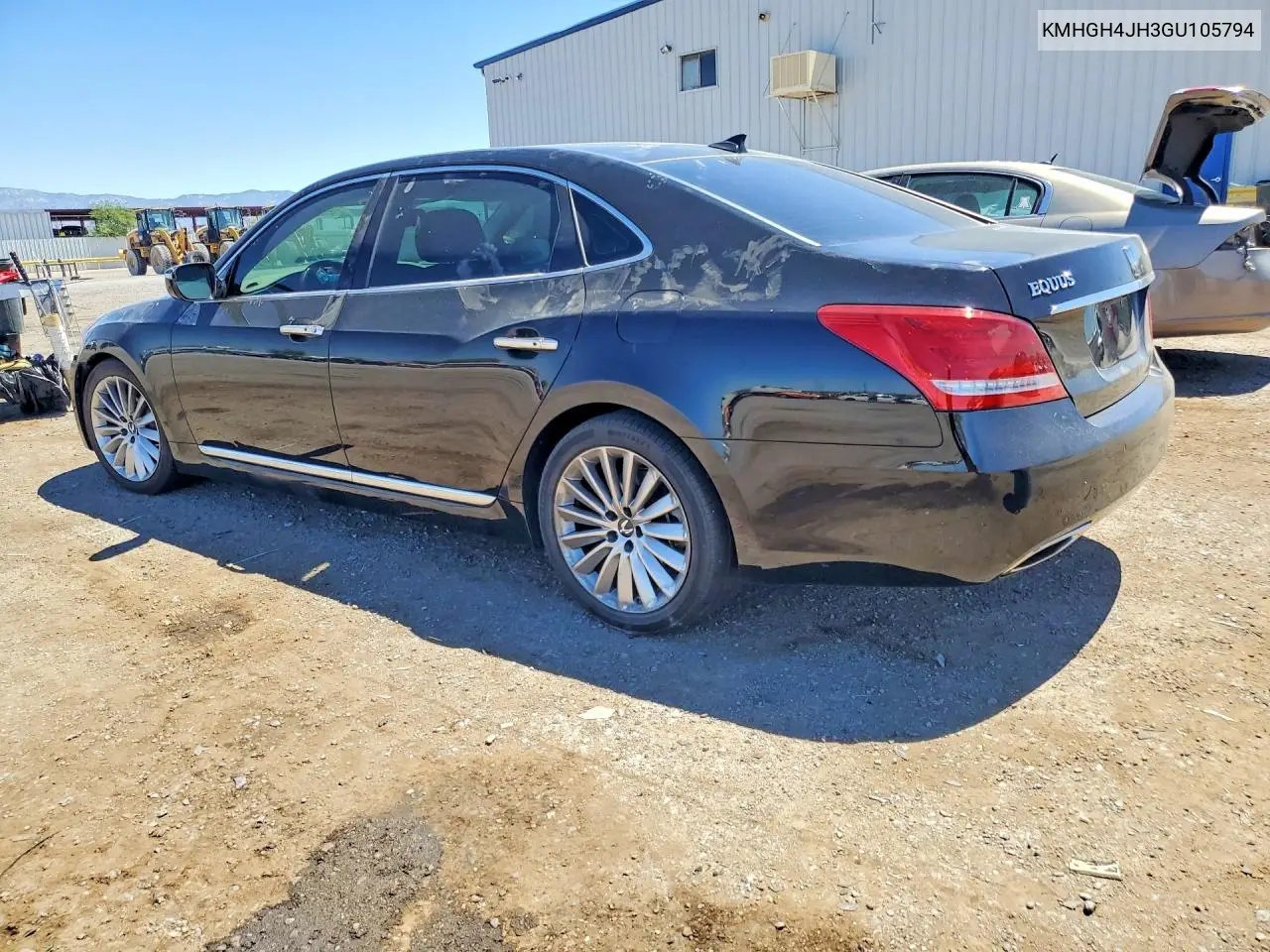 2016 Hyundai Equus Signature VIN: KMHGH4JH3GU105794 Lot: 59807576
