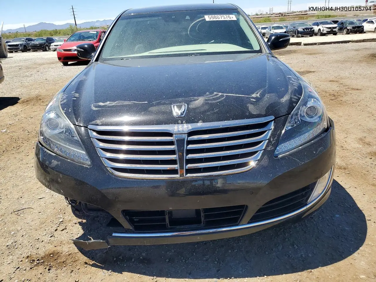 2016 Hyundai Equus Signature VIN: KMHGH4JH3GU105794 Lot: 59807576