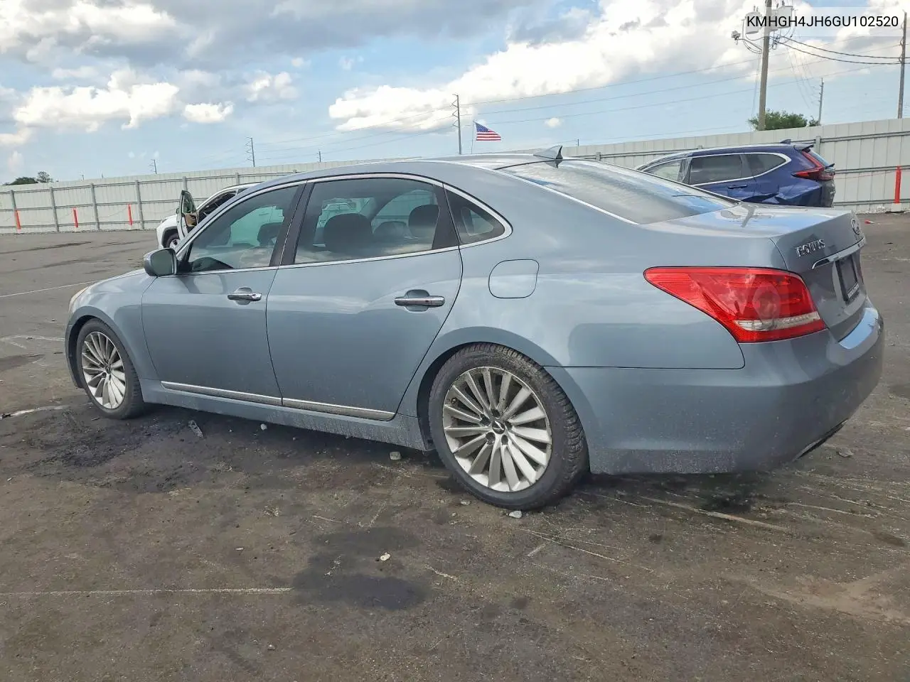 2016 Hyundai Equus Signature VIN: KMHGH4JH6GU102520 Lot: 61163496