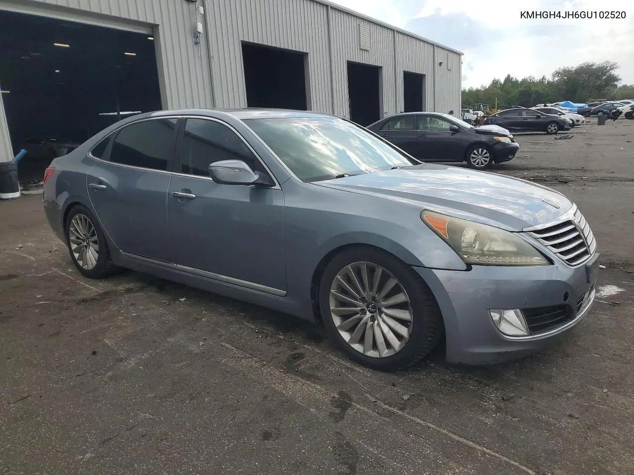 2016 Hyundai Equus Signature VIN: KMHGH4JH6GU102520 Lot: 61163496