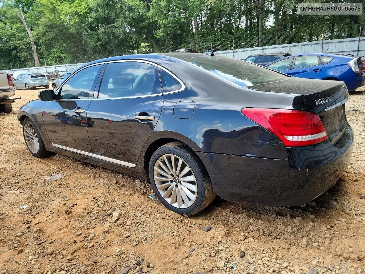 2016 Hyundai Equus Signature VIN: KMHGH4JH6GU105675 Lot: 77248535