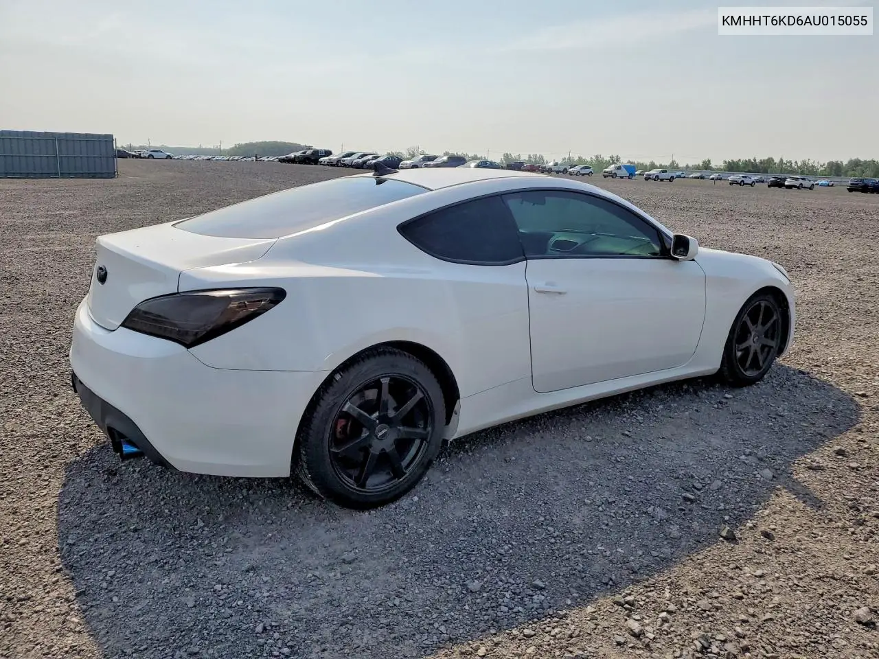 2010 Hyundai Genesis Coupe 2.0T VIN: KMHHT6KD6AU015055 Lot: 57754936