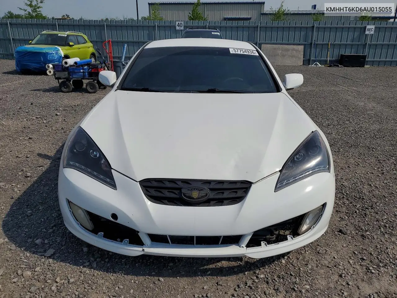 2010 Hyundai Genesis Coupe 2.0T VIN: KMHHT6KD6AU015055 Lot: 57754936