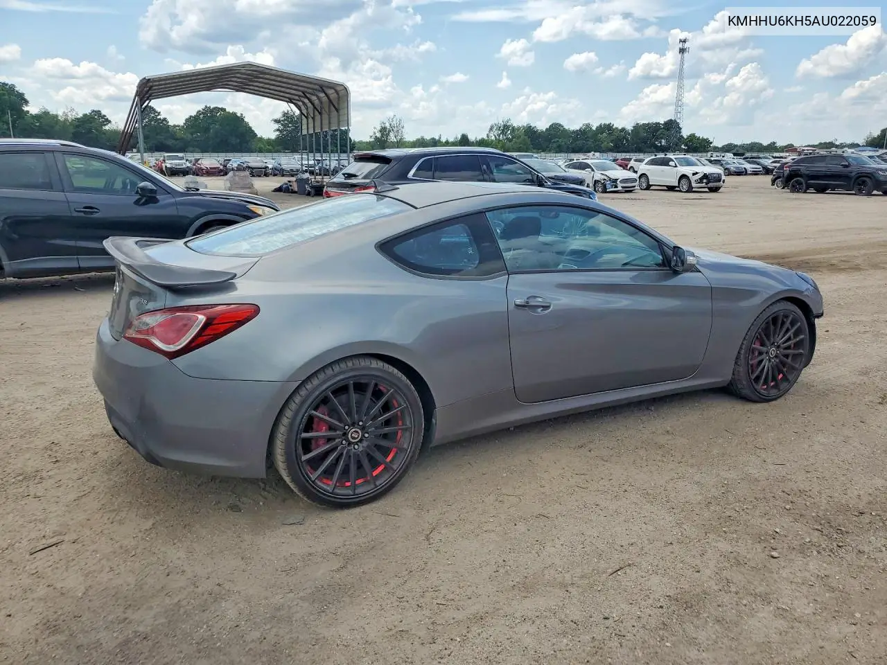 2010 Hyundai Genesis Coupe 3.8L VIN: KMHHU6KH5AU022059 Lot: 60388946