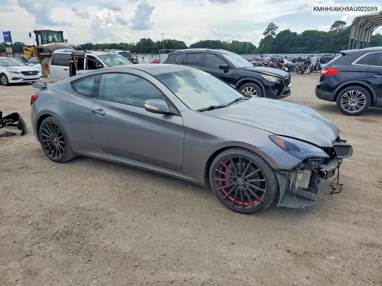 2010 Hyundai Genesis Coupe 3.8L VIN: KMHHU6KH5AU022059 Lot: 60388946