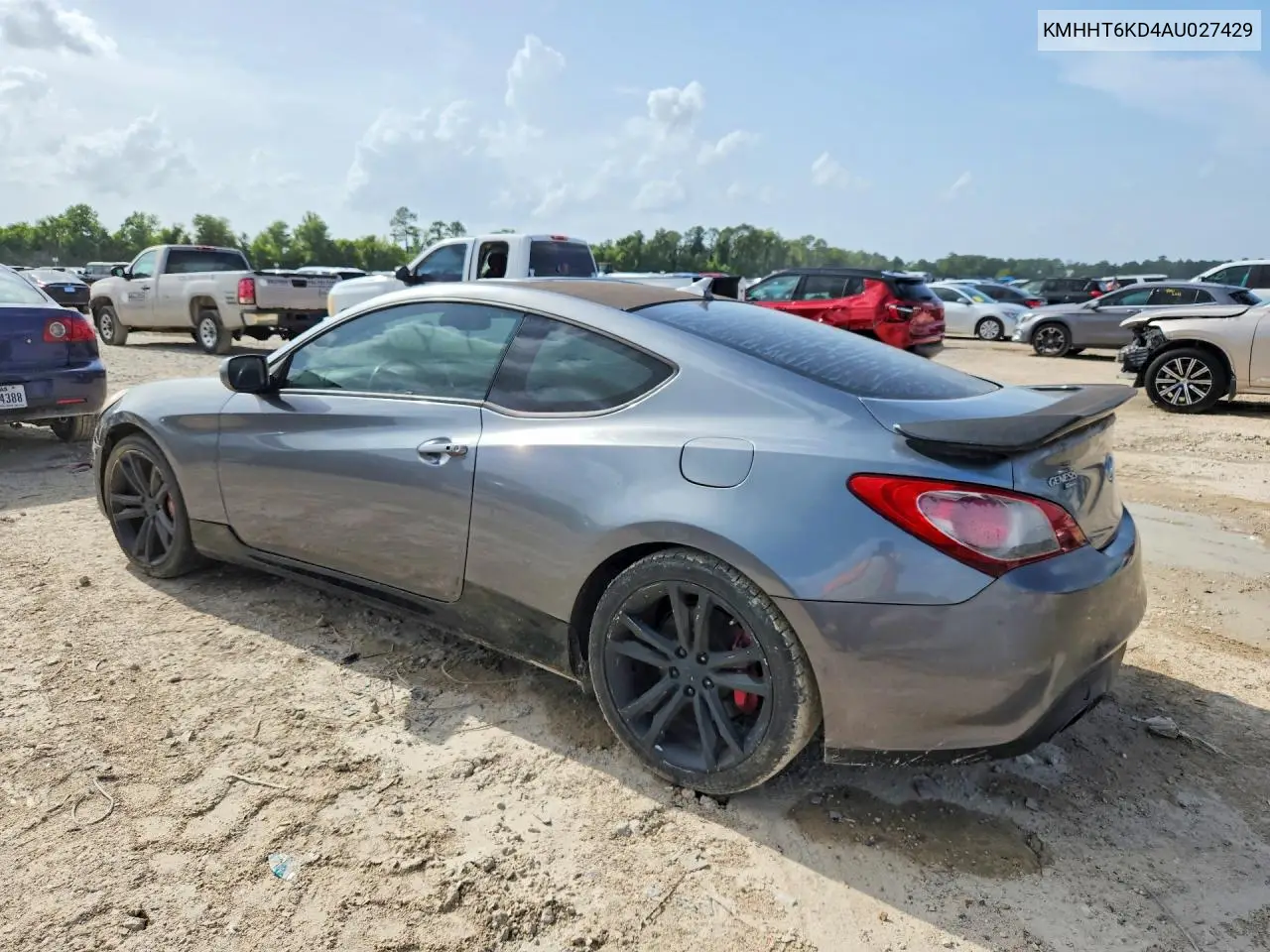 2010 Hyundai Genesis Coupe 2.0T Track VIN: KMHHT6KD4AU027429 Lot: 61712076