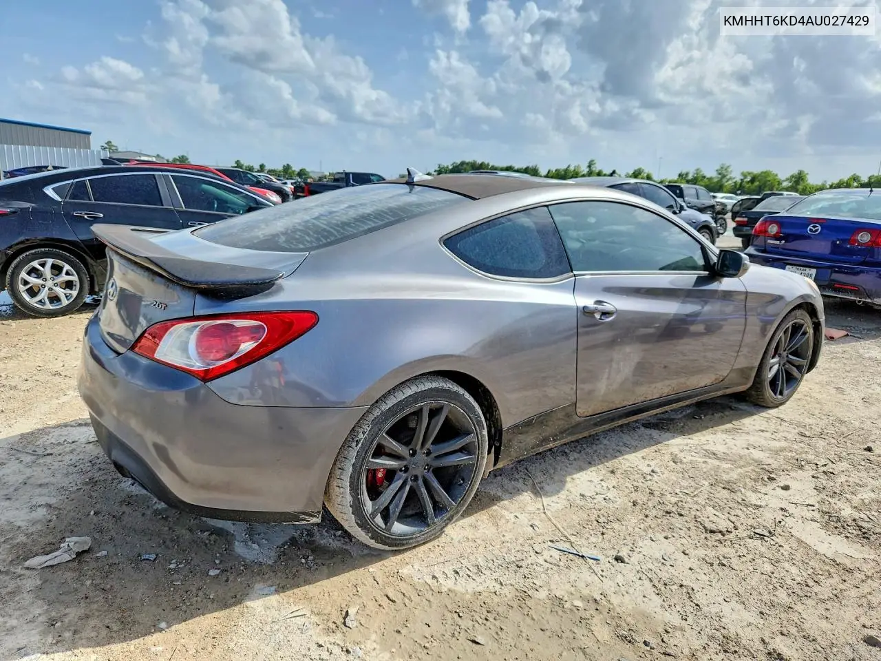 2010 Hyundai Genesis Coupe 2.0T Track VIN: KMHHT6KD4AU027429 Lot: 61712076
