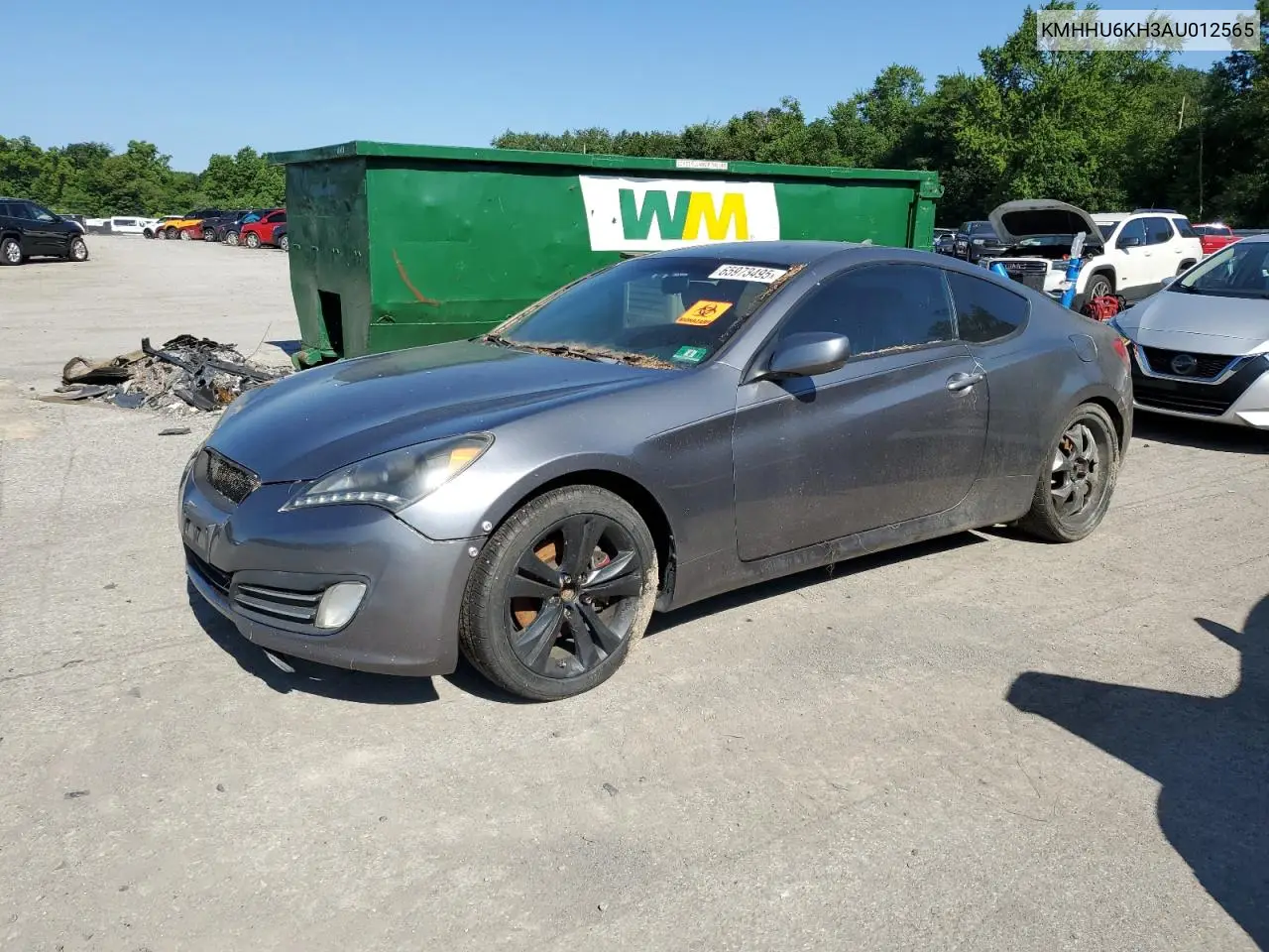 2010 Hyundai Genesis Coupe 3.8L