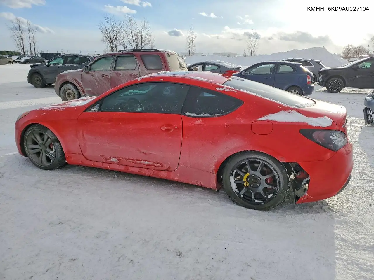 2010 Hyundai Genesis Coupe 2.0T VIN: KMHHT6KD9AU027104 Lot: 73613285