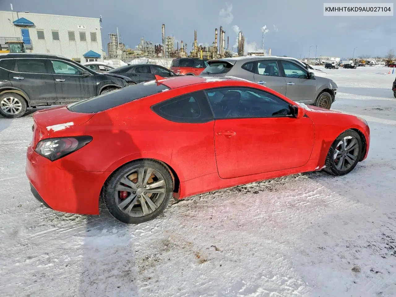 2010 Hyundai Genesis Coupe 2.0T VIN: KMHHT6KD9AU027104 Lot: 73613285