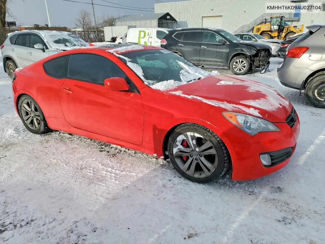 2010 Hyundai Genesis Coupe 2.0T VIN: KMHHT6KD9AU027104 Lot: 73613285