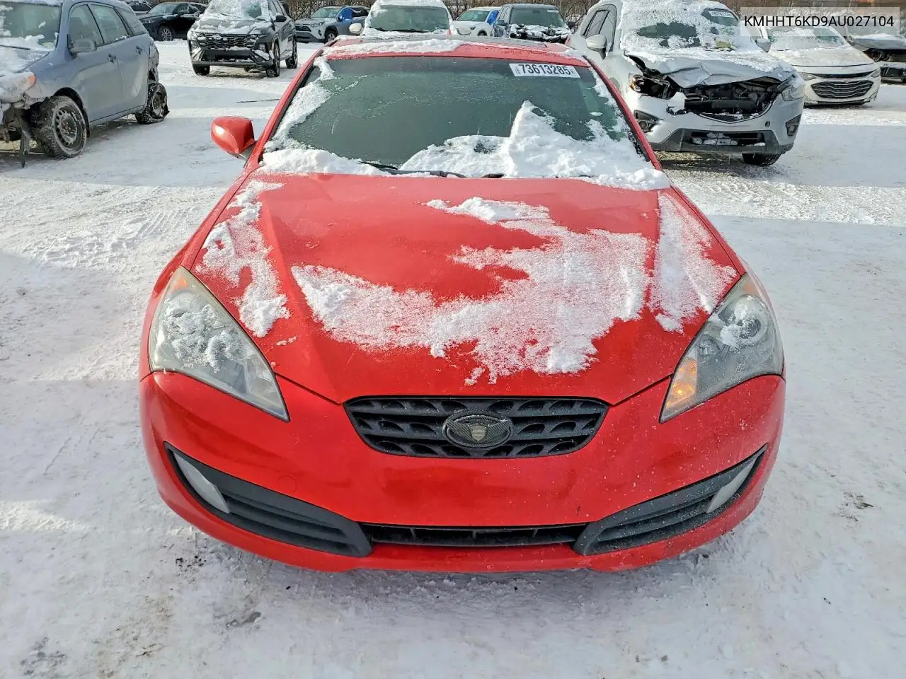2010 Hyundai Genesis Coupe 2.0T VIN: KMHHT6KD9AU027104 Lot: 73613285
