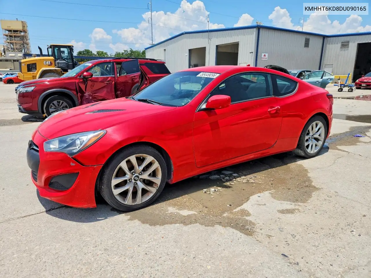 2013 Hyundai Genesis Coupe 2.0T VIN: KMHHT6KD8DU090165 Lot: 58449096