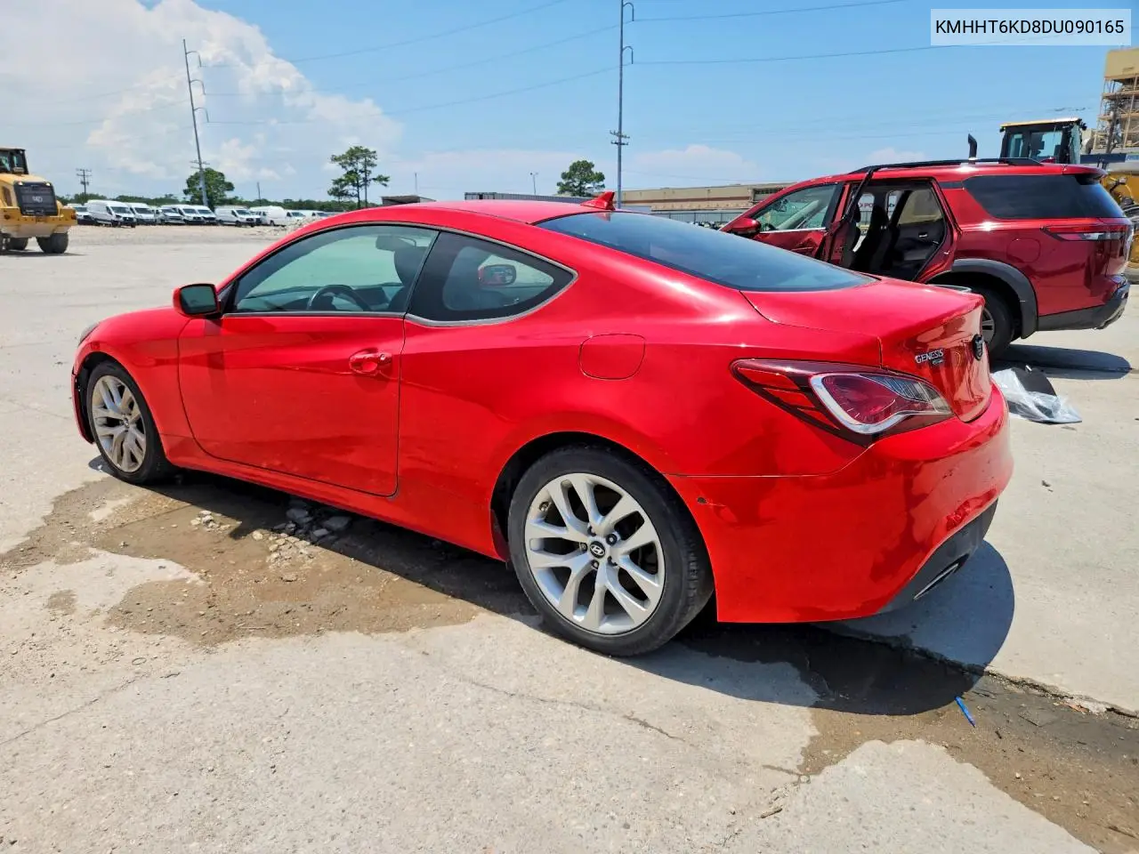 2013 Hyundai Genesis Coupe 2.0T VIN: KMHHT6KD8DU090165 Lot: 58449096