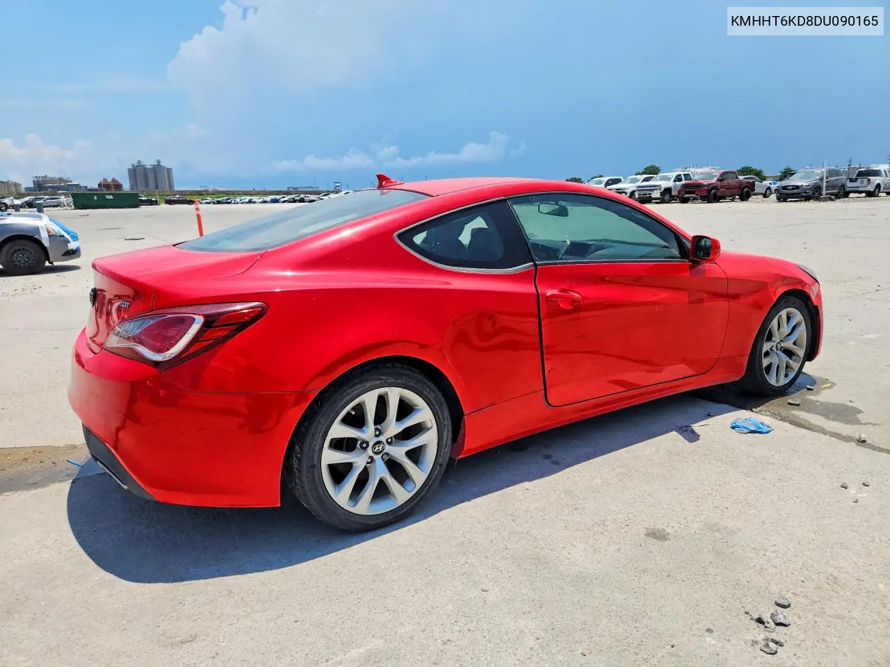 2013 Hyundai Genesis Coupe 2.0T VIN: KMHHT6KD8DU090165 Lot: 58449096