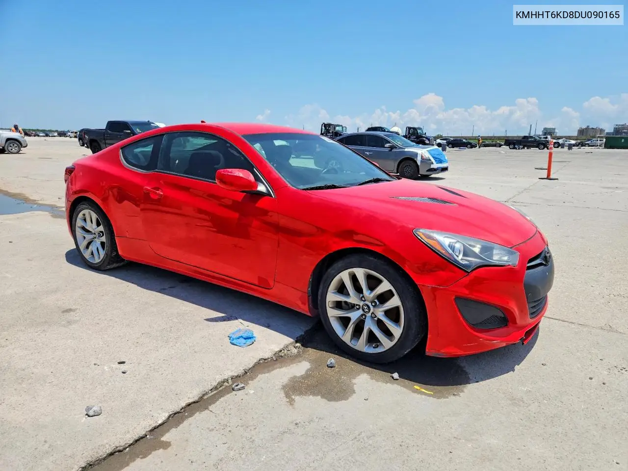 2013 Hyundai Genesis Coupe 2.0T VIN: KMHHT6KD8DU090165 Lot: 58449096