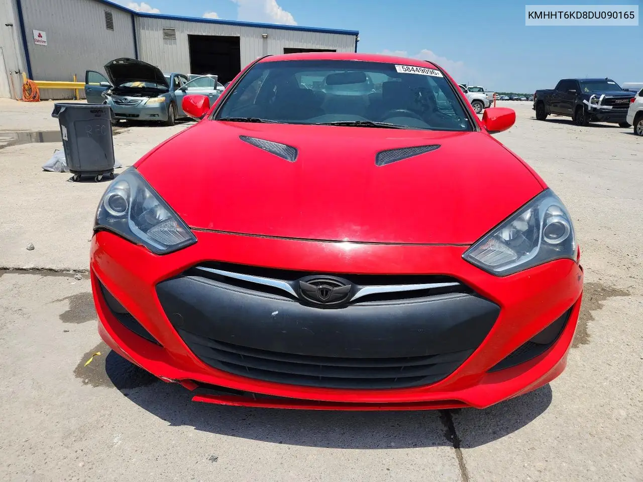 2013 Hyundai Genesis Coupe 2.0T VIN: KMHHT6KD8DU090165 Lot: 58449096