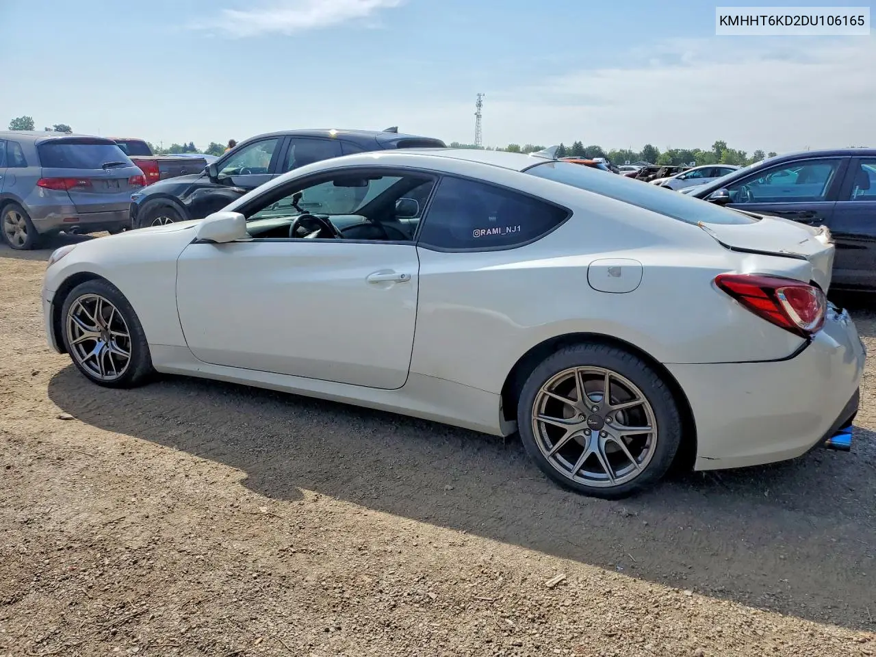 2013 Hyundai Genesis Coupe 2.0T VIN: KMHHT6KD2DU106165 Lot: 60561256