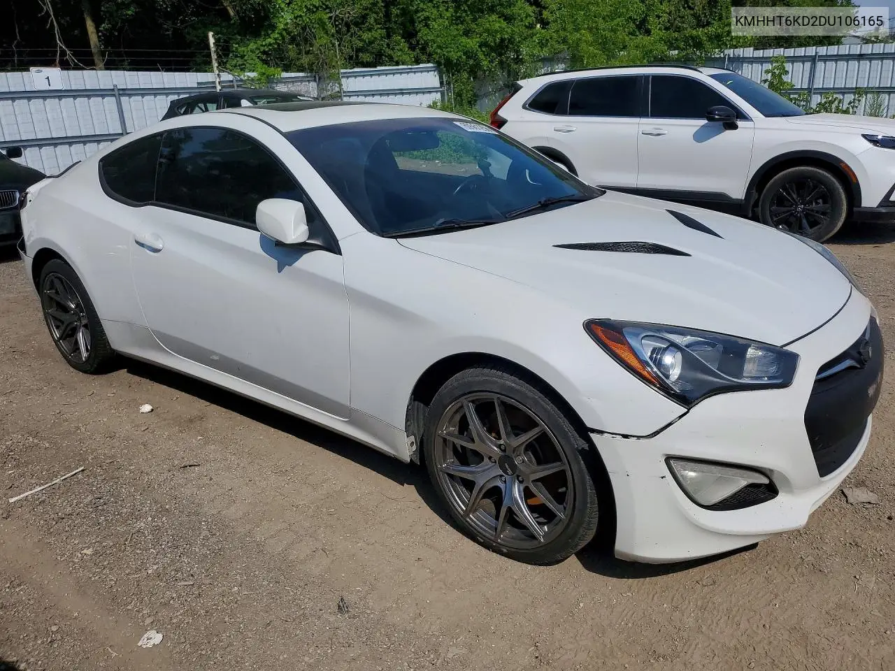 2013 Hyundai Genesis Coupe 2.0T VIN: KMHHT6KD2DU106165 Lot: 60561256