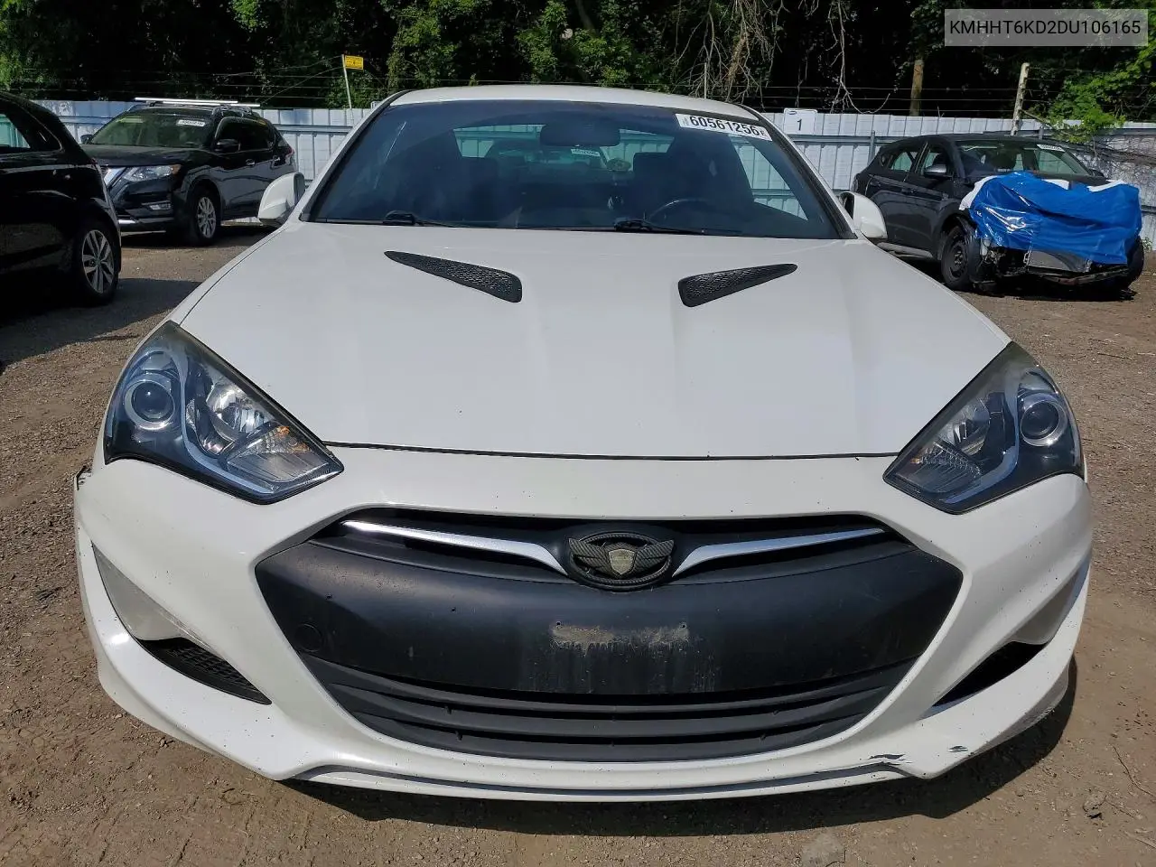 2013 Hyundai Genesis Coupe 2.0T VIN: KMHHT6KD2DU106165 Lot: 60561256