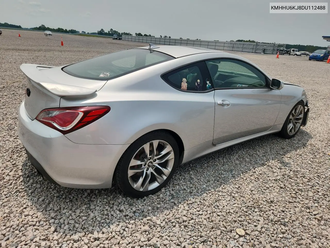 2013 Hyundai Genesis Coupe 3.8L VIN: KMHHU6KJ8DU112488 Lot: 60969946